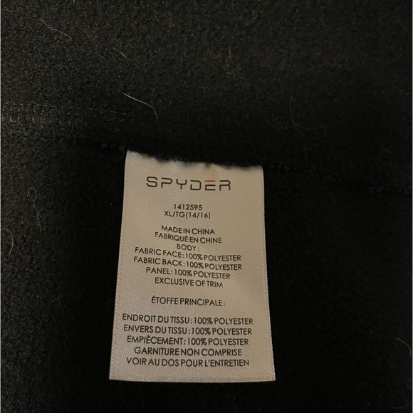 Spyder ENCORE FULL ZIP JACKET. Size XL - Picture 7 of 7